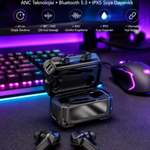 Oyuncu Kulaklığı Yeni Nesil Gamer Kulaklık Gürültü Önleyici