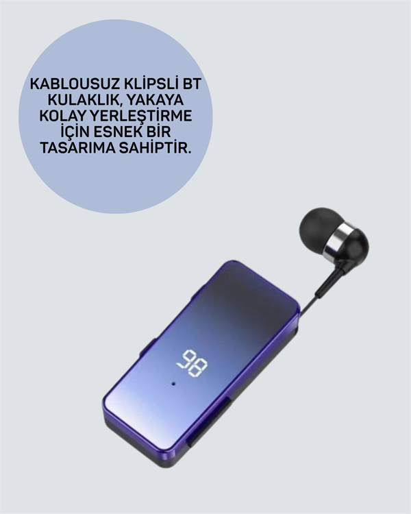 Otomatik Geri Sarma Mekanizmalı Kulaklık – Pratik Kullanım İçin Akıllı Kablo Yönetimi