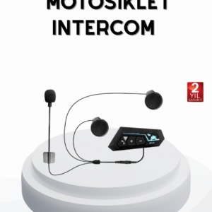 BT22 Kablosuz Kask Kulaklığı – Bluetooth 5.0, Intercom, Su Geçirmez ve Uzun Ömürlü Batarya