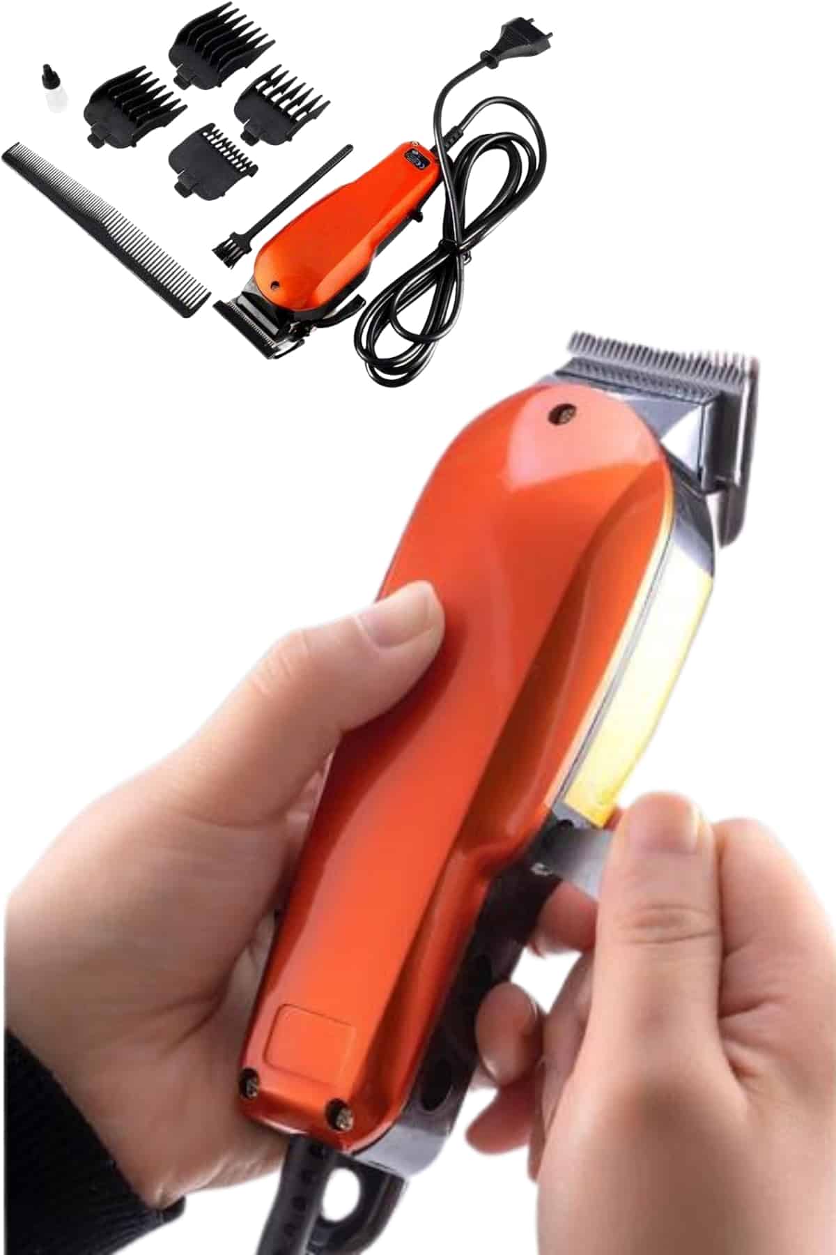 Tıraş Makinesi Paslanmaz Çelik Bıçaklı Tıraş Makinesi Taşınabilir Seyahat Tipi