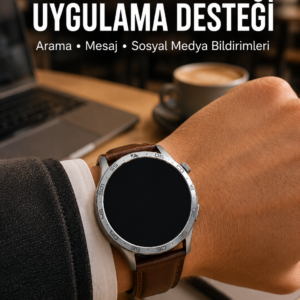 3 Kordonlu Bluetooth Görüşme Özellikli Akıllı Saat Seti