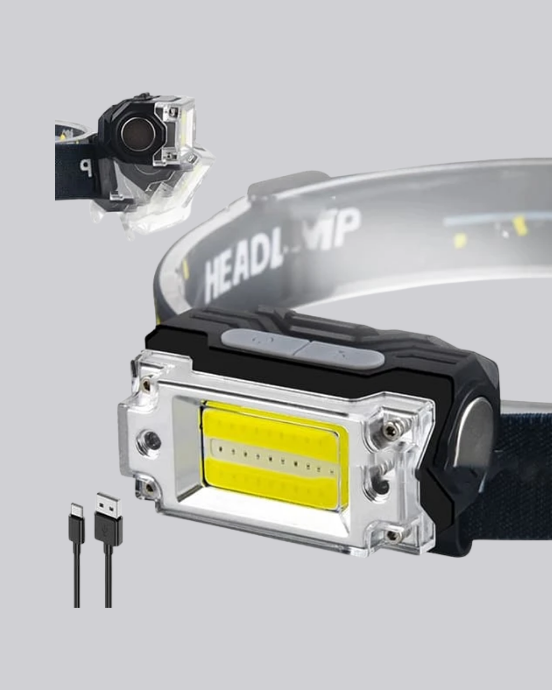 Taşınabilir Şarjlı LED Fener XPE95LM COB120LM Manyetik Gövde Yeni Nesil