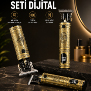 RD 378 Çizik Tıraş Makinesi Seti Dijital