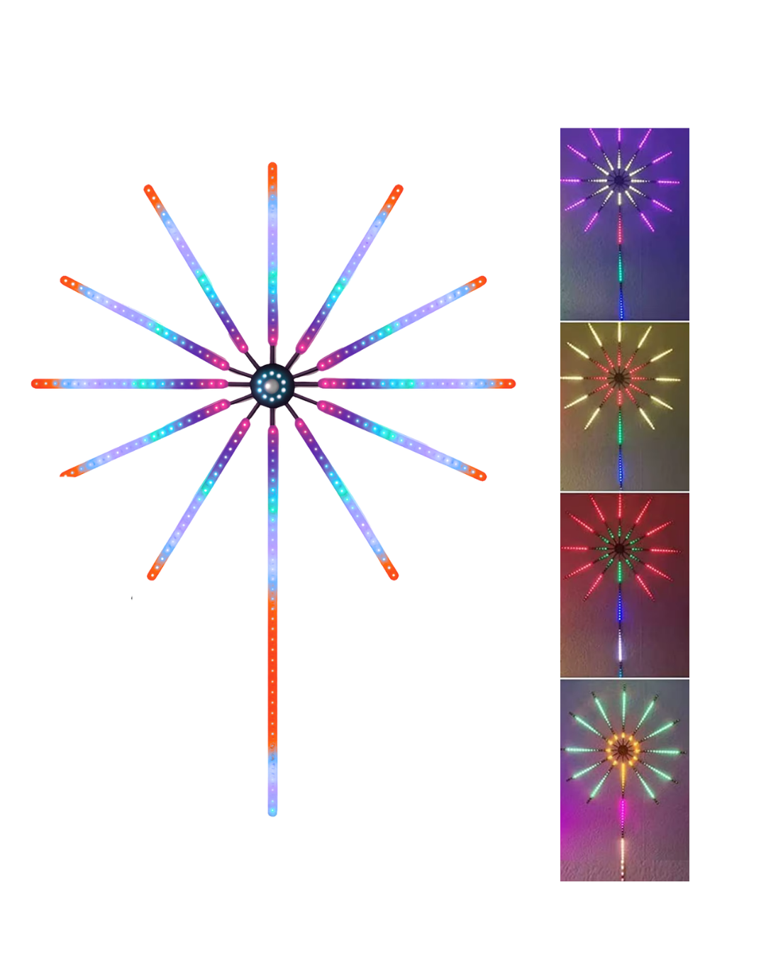 Uygulama Destekli RGB LED Duvar Aydınlatması Yeni Nesil