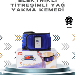 5 Motorlu Manyetik Masaj Kemeri – Bel, Kalça ve Bacak İçin Zayıflama