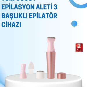 Cilt Pürüzsüzleştirici ve Tüy Temizleyici