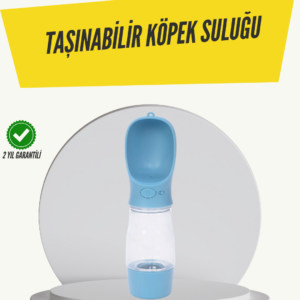 Taşınabilir Su Tasarruflu Köpek ve Kedi Su Şişesi Tek Elle Kullanım Kolaylığı