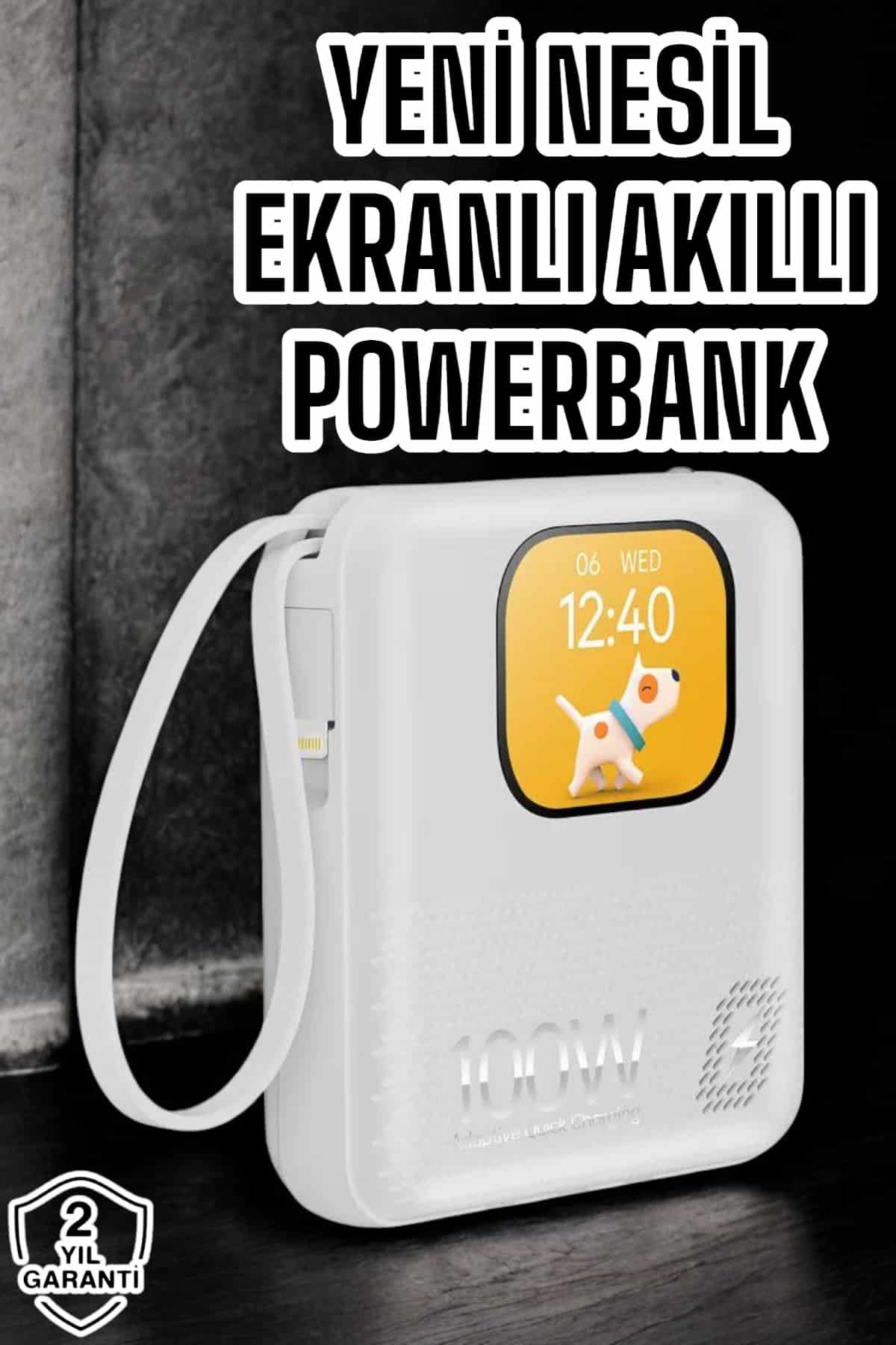 10.000 MAH Çok Fonksiyonlu Müzik Dinleme Özellikli Yeni Nesil Akıllı Powerbank