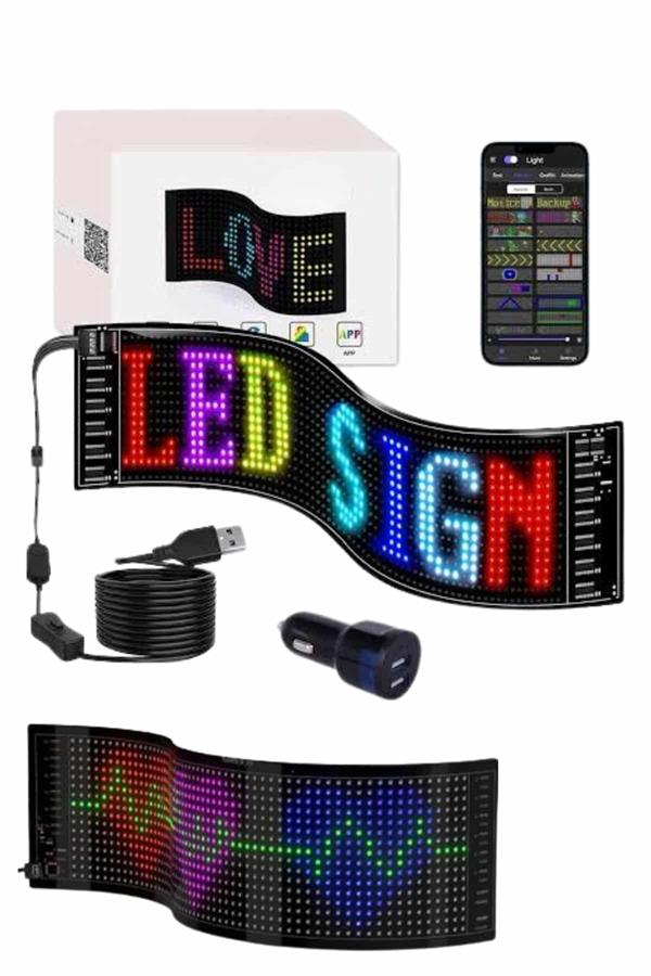 Led Panel Led Uzaktan Kumandalı Telefon Kontrollü LED Ekran