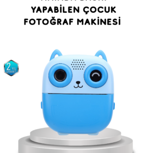 48MP Termal Baskılı Çocuk Dijital Kamera 1080P Video 2.4'' Ekran 6X Zoom