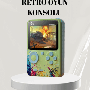3 İnç Renkli Ekranlı Taşınabilir El Konsolu – G5 Modeli