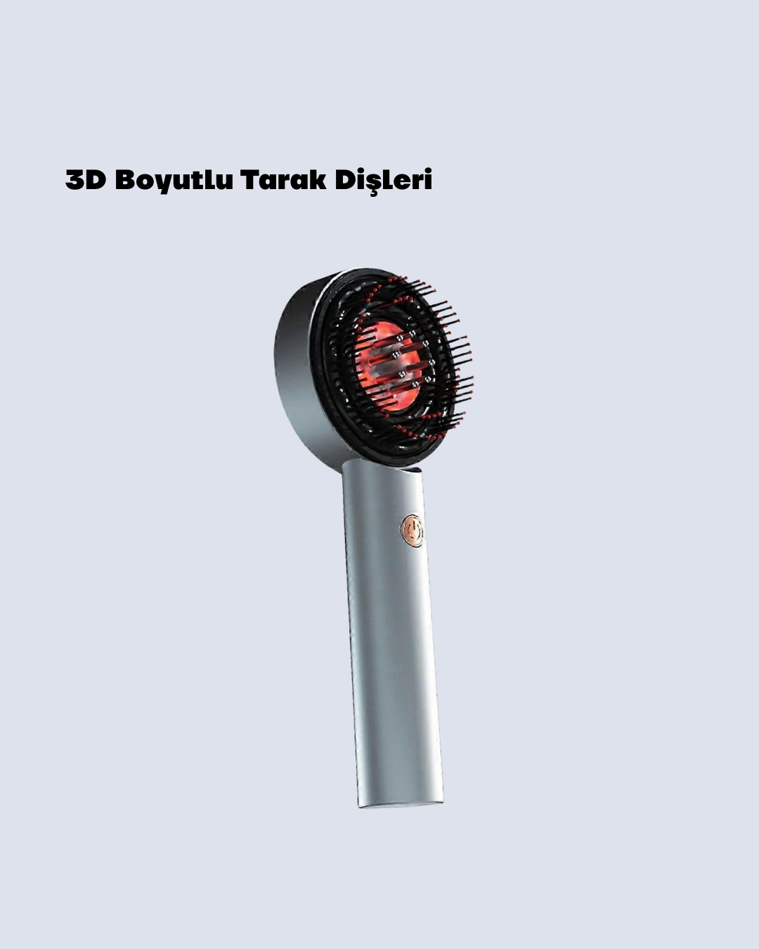 Saç Büyüme Destekleyici Elektrikli Masaj Tarak Yağ Aplikatörlü Yeni Nesil