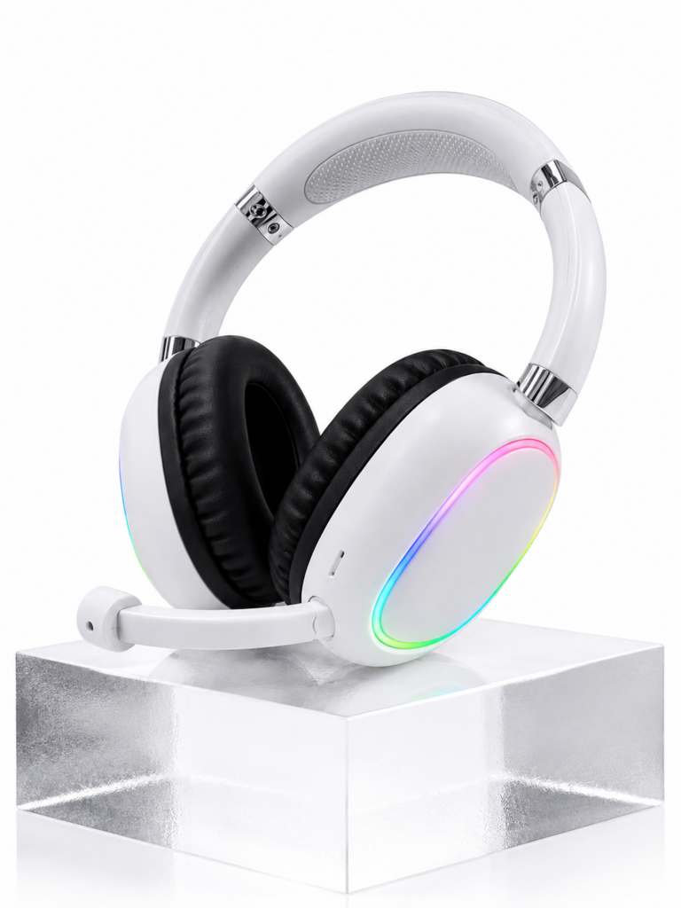 RGB BEYAZ KULAKLIK MAX-17