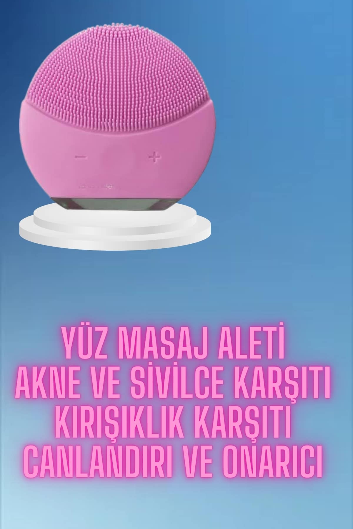 Crystal Eraser Epilasyon Aleti ve Titreşimli Yüz Temizleme Masaj Aleti