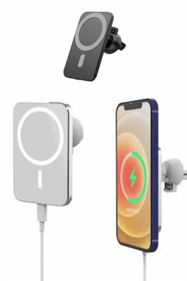 İOS Uyumlu Magsafe Kablosuz 15w Şarj Powerbank Magesafe