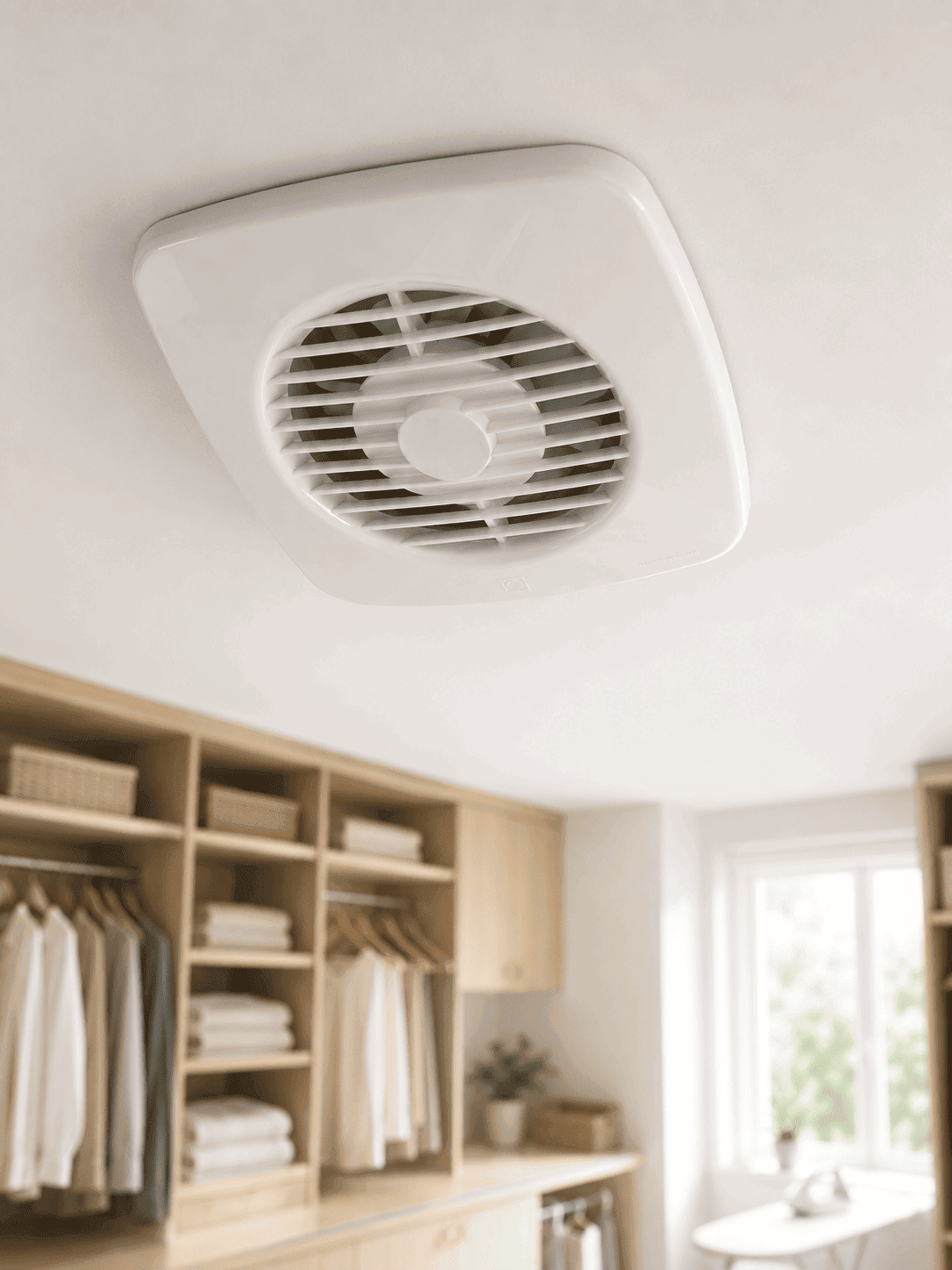 Ev Tipi Dekoratif Aspiratör 16 W 180 m³/h Banyo Mutfak WC Havalandırma Çözümü