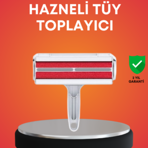 Evcil Hayvan Tüy Toplayıcı – Hazneli Pratik Temizlik Aparatı