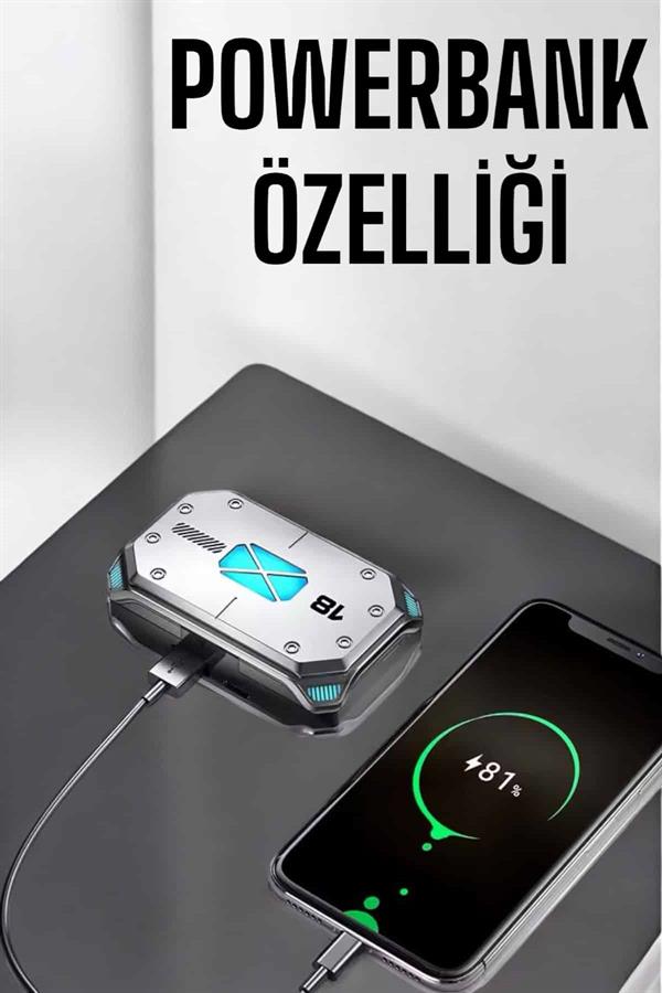 Oyuncu Kulaklığı Yeni Nesil Kablosuz Uzun Pil Ömrü Bluetooth Kulaklık