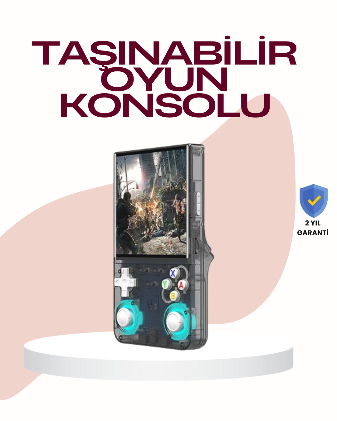 10.000 Klasik Oyunlu Taşınabilir El Konsolu USB Type-C