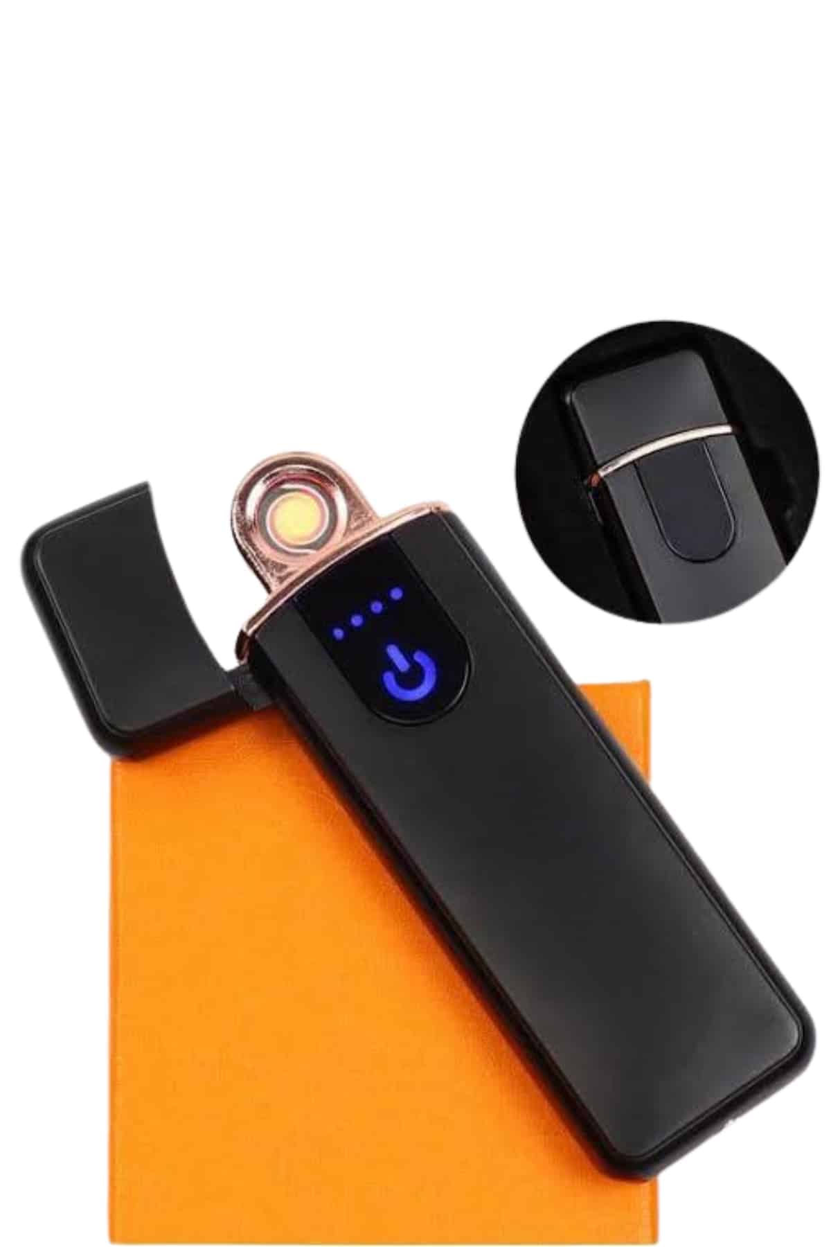 Çakmak Usb Şarj Rüzgardan Etkilenmez Elektronik Çakmak