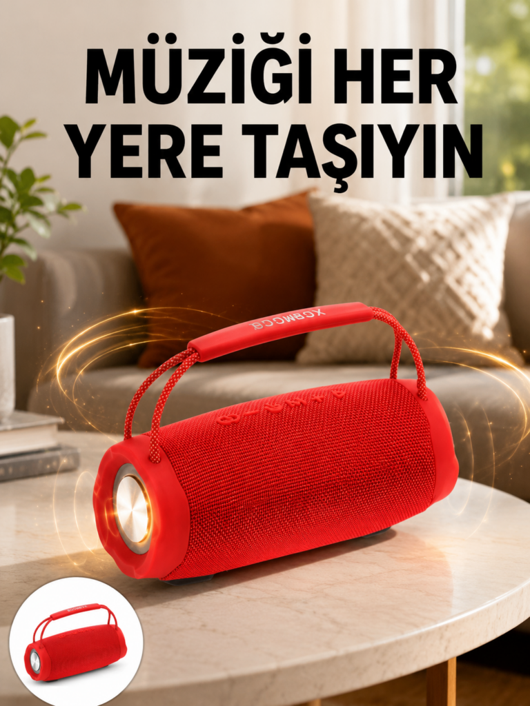 IPX6 Su Geçirmez Bluetooth 5.1 Taşınabilir Hoparlör Çift 10W Yeni Nesil