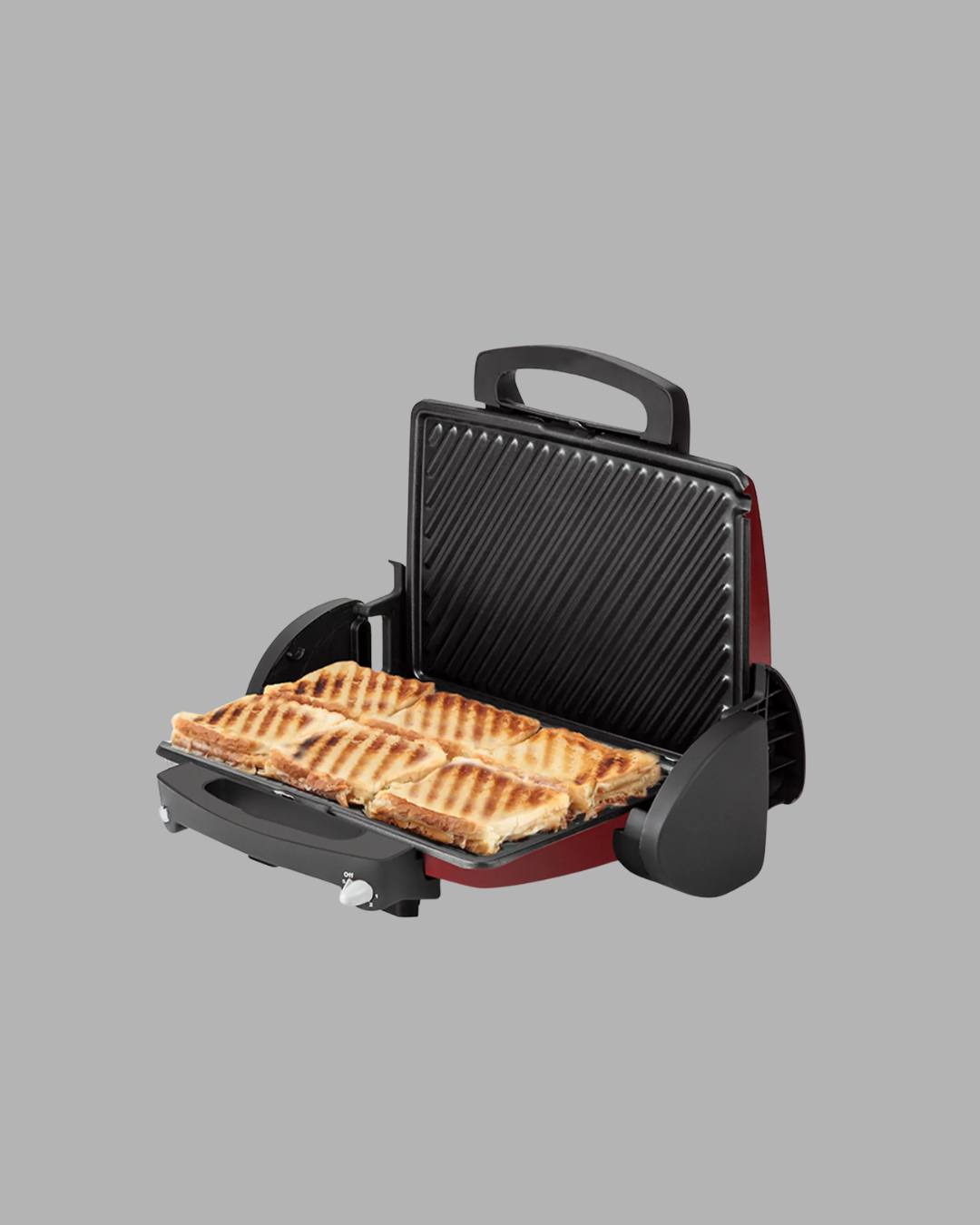 2000 Watt Teflon Tost Makinesi – Geniş Plaka, Ayarlanabilir Isı, Kolay Temizlik