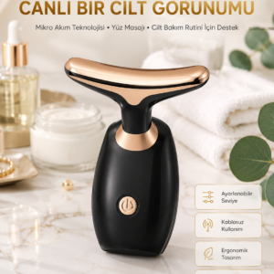 Mikro Akım Teknolojili, Taşınabilir Cilt Bakım Cihazı