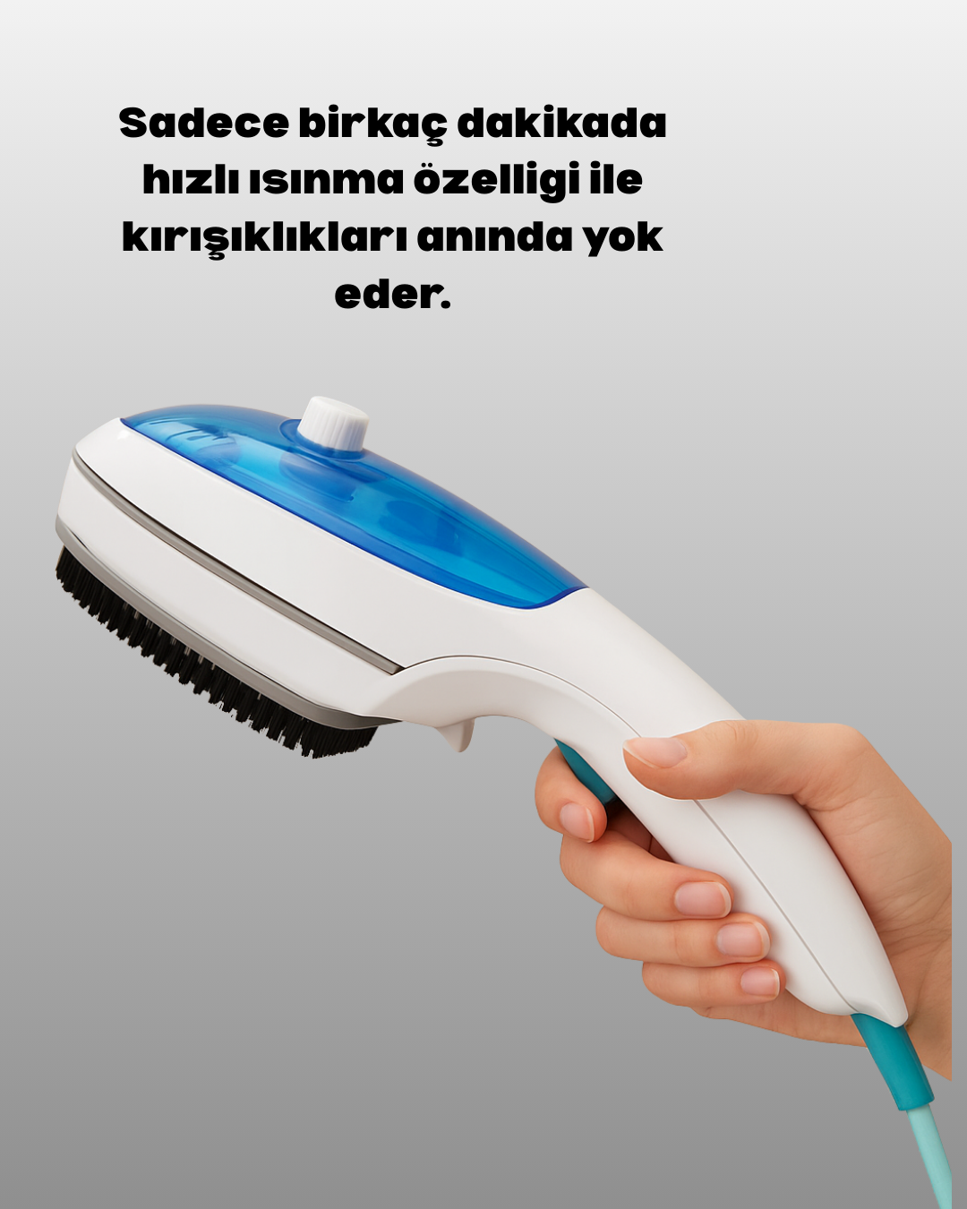 Portatif Buharlı Ütü Ekonomik Kırışıklık Giderici