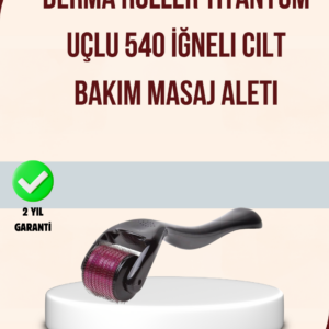 Titanyum Mikro İğneli Dermaroller 1 mm Kırışıklık ve Leke Karşıtı