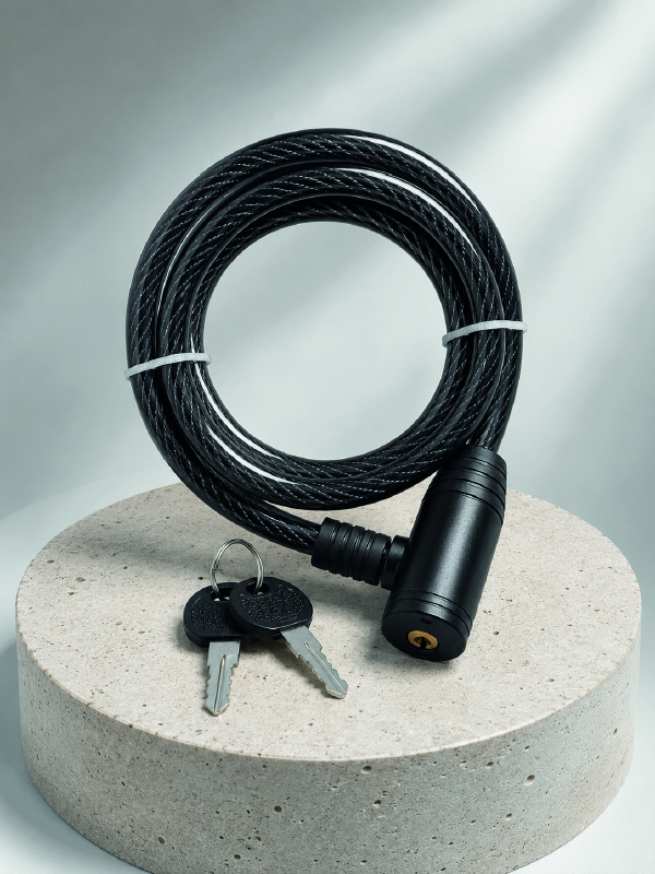 80 CM 12 MM BİSİKLET KİLİDİ