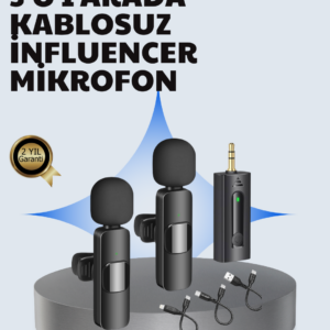 Mobil Uyumlu Mikrofon - Dış Mekân İçin İdeal