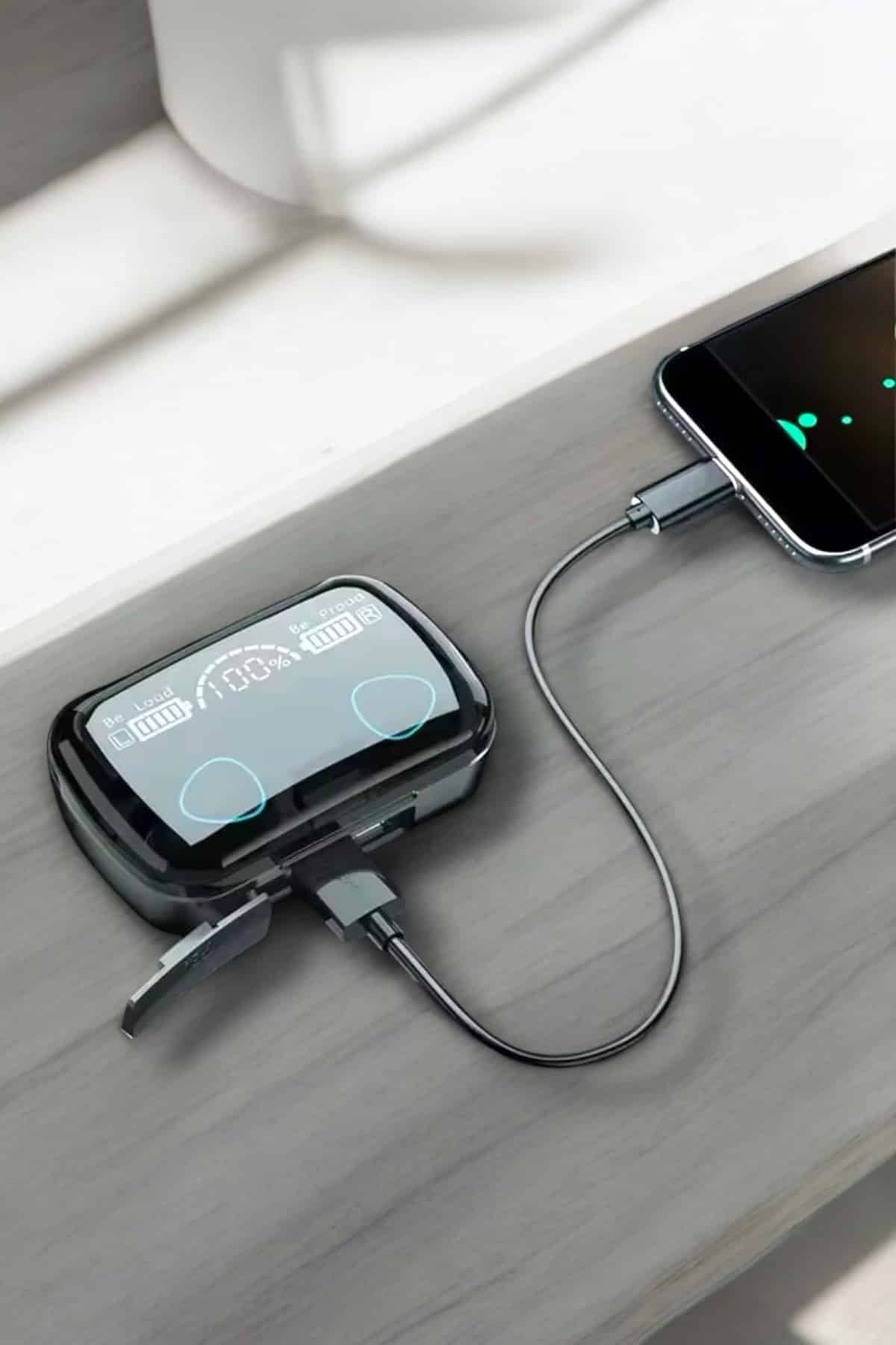 Extra Bass ve HD Ses ile Üstün Bluetooth 5.3 Kablosuz Kulaklık
