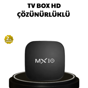 MX Box S 4K Android TV Box – Google Asistan, Dolby Ses, 8 GB Hafıza, Chromecast Desteği