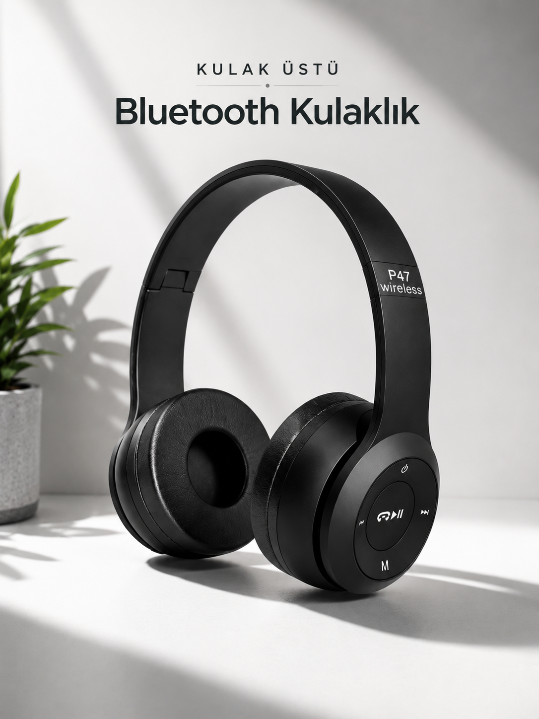 Kulak İçi Kablosuz Bluetooth Kulaklık Ekstra Bass ve Çok Yönlü Kullanım