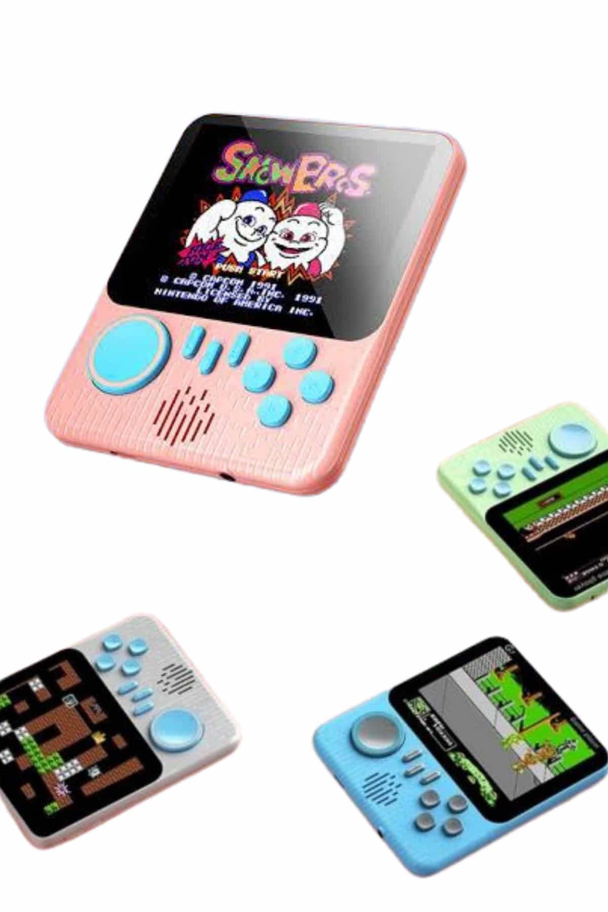 3.5 İnç Mini Atari Taşınabilir Oyun Konsolu 666 Adet Retro Oyun Yeni Nesil