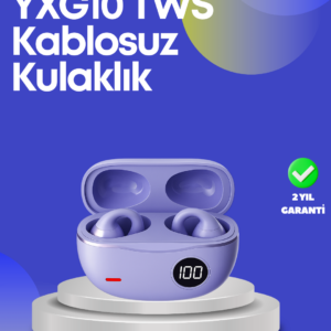 YXG10 Bluetooth Kulaklık – Cilt Dostu, Uzun Pil, Çift Dil Destekli Akıllı Tasarım