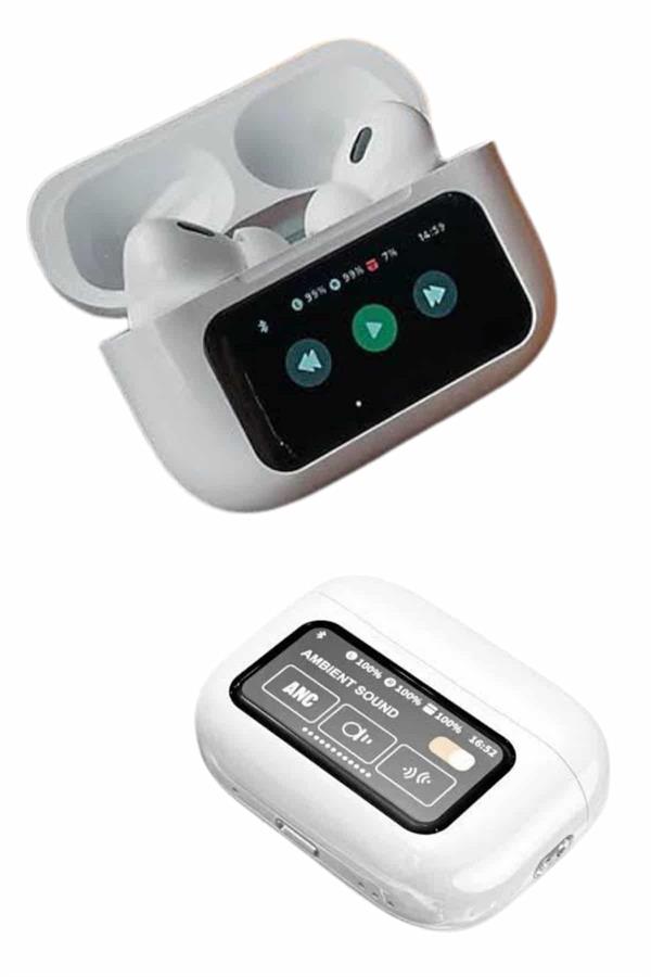 Dokunmatik Ekranlı Bluetooth Kulaklık TWS İOS Android Tüm Telefonlara Uyumlu Kulaklık Yeni Nesil