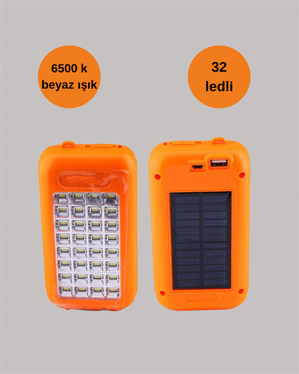 GS-875 GÜNEŞ ENERJİLİ POWERBANK