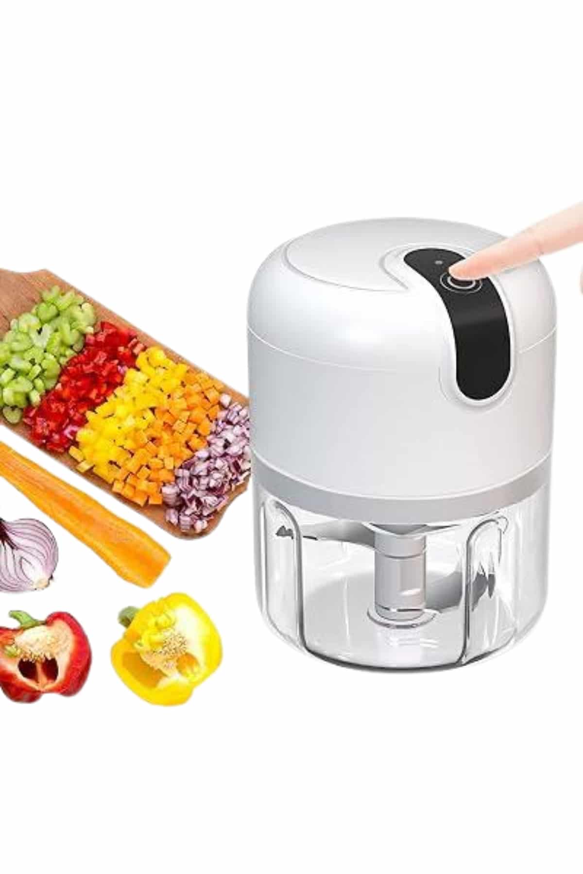 Rondo Doğrayıcı 250 ML Taşınabilir USB Şarjlı Pratik El Rondo Blender Yeni Nesil
