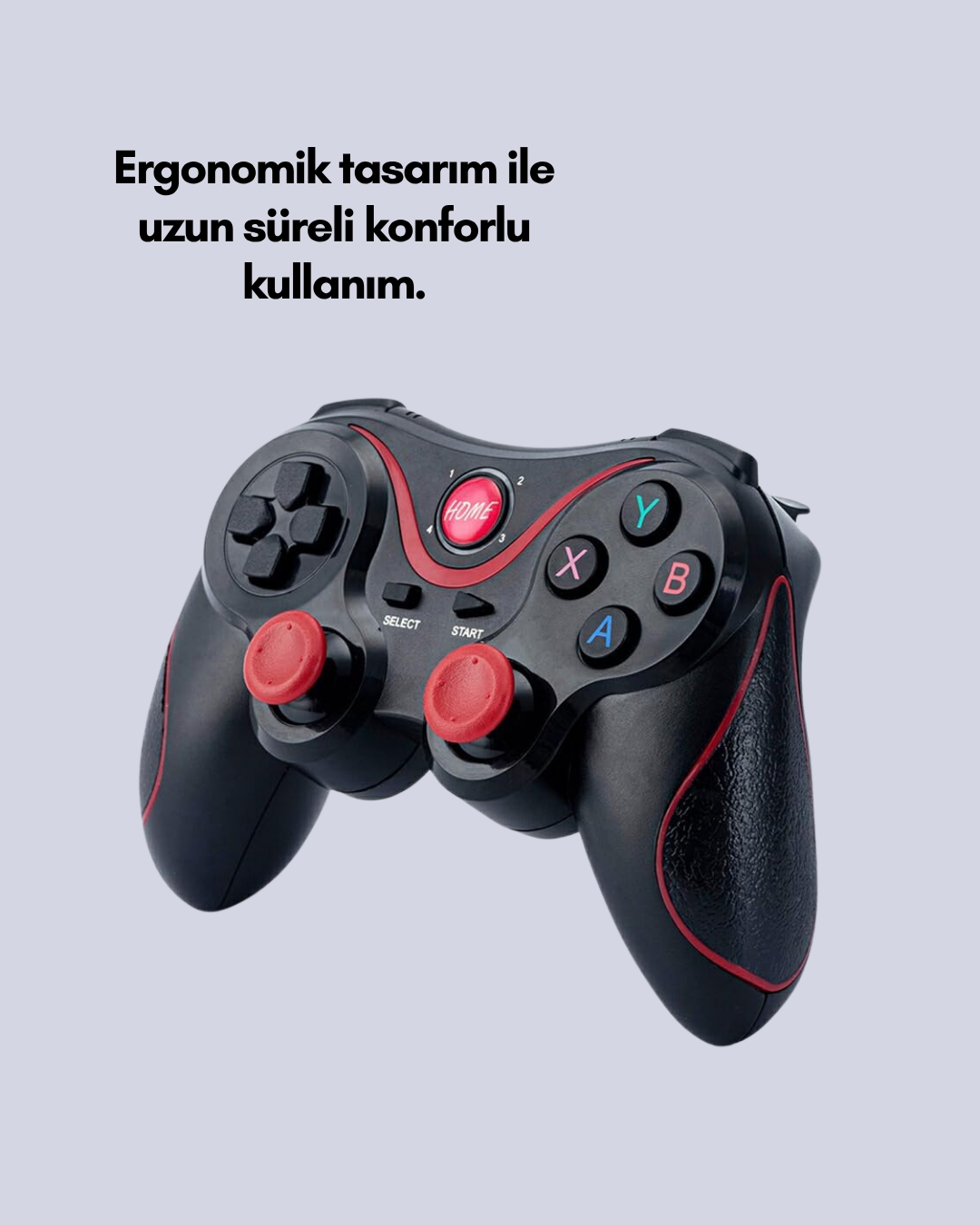 Yüksek Hassasiyetli Kablosuz Oyun Kolu PC ve Mobil Uyumlu