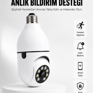 Hareket Algılamalı Kablosuz Akıllı Ev Güvenlik Kamerası Yeni Nesil