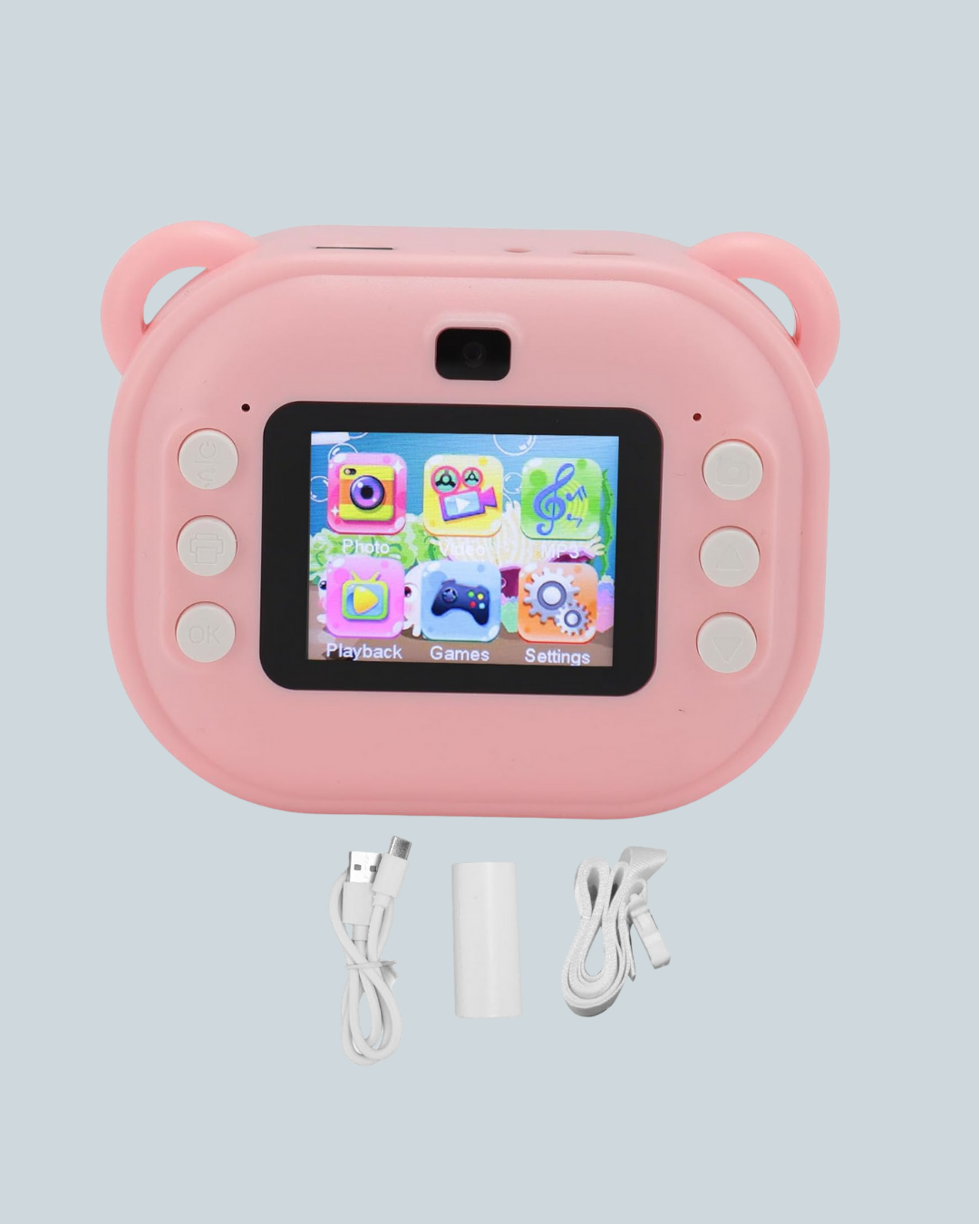 Termal Baskılı HD Şipşak Kamera 24MP Çift Lensli 32GB Hafızalı