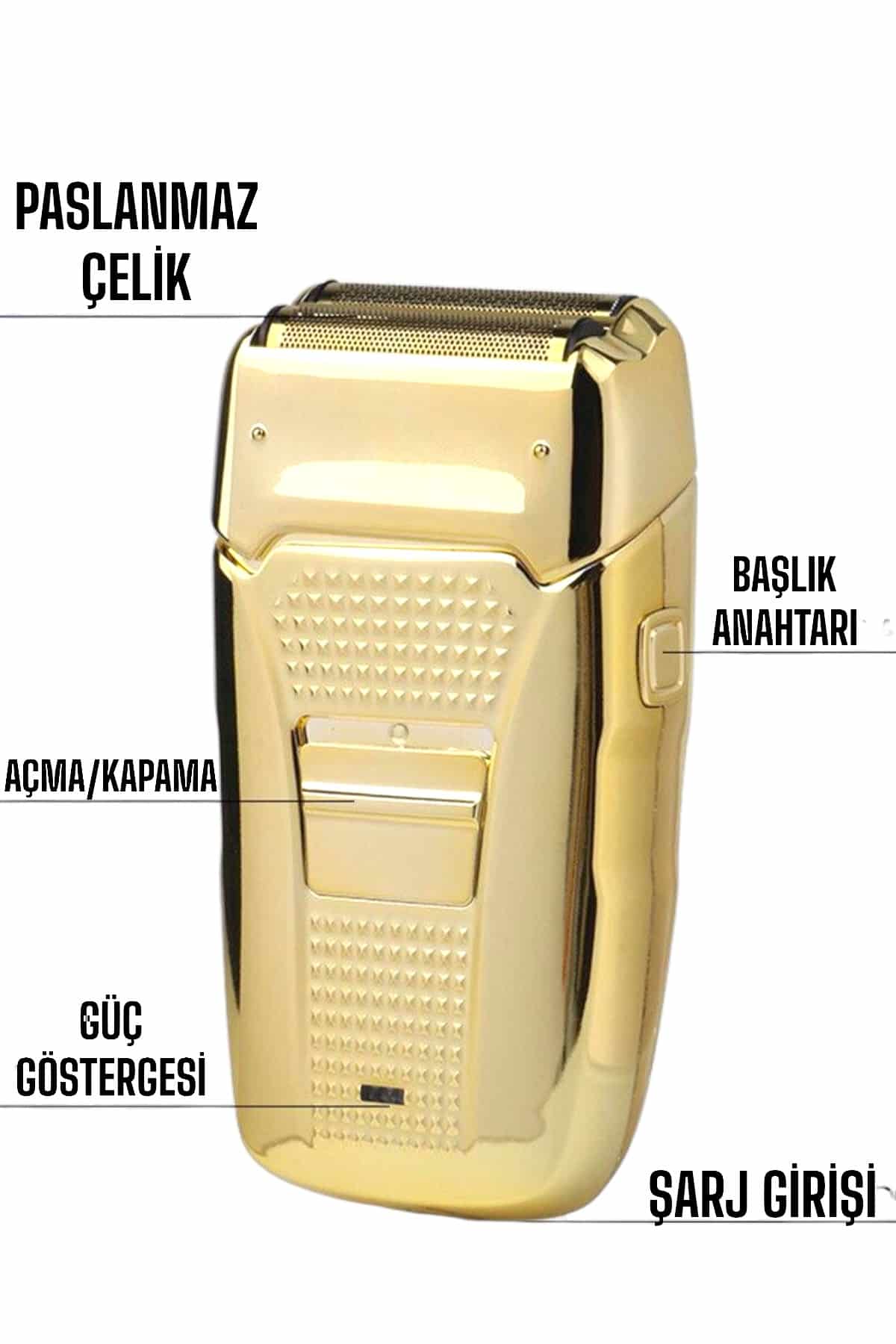 Tıraş Makinesi Sinek Kaydı Saç Sakal ve Vücut Tıraşına Uygun