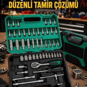 53 Parça Çok Amaçlı Lokma Anahtar Seti