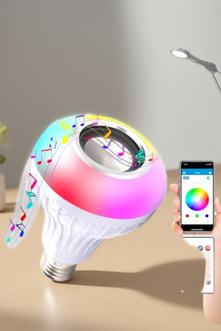 Lamba Led Hoparlör Dayanıklı ve Uzun Ömürlü Bluetooth Hoparlör