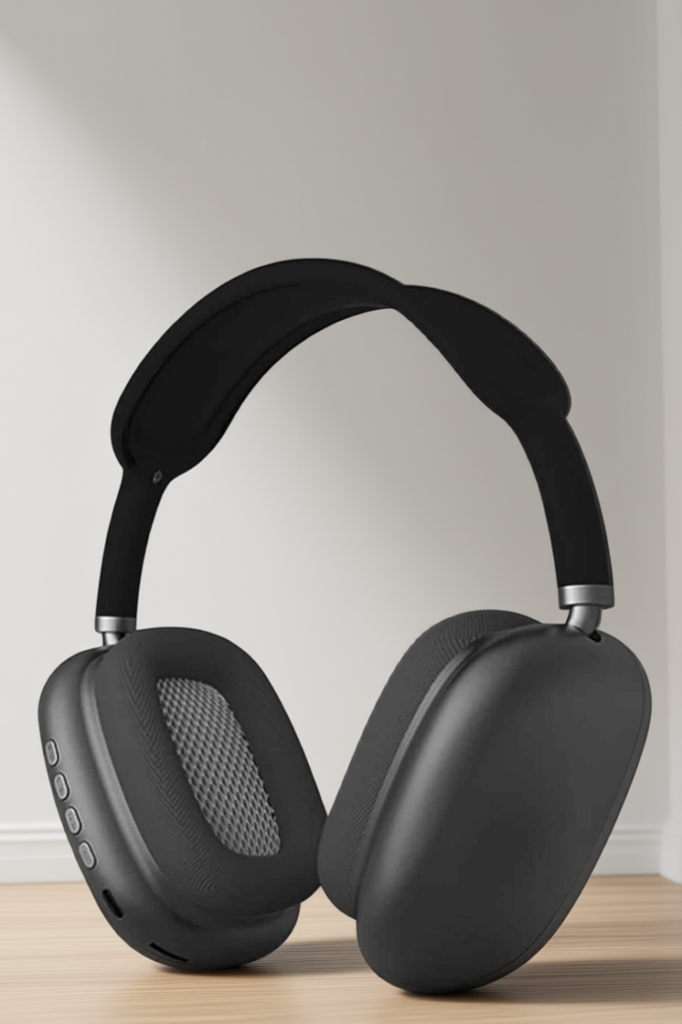 P9 Plus Hi-fi Ses Kalitesi Ayarlanabilir Mikrofonlu Bluetooth Kulaklık Siyah