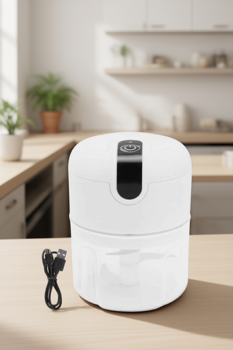 Şarjlı Mini El Rondosu Doğrayıcı Taşınabilir 250 ml Çelik Bıçaklı