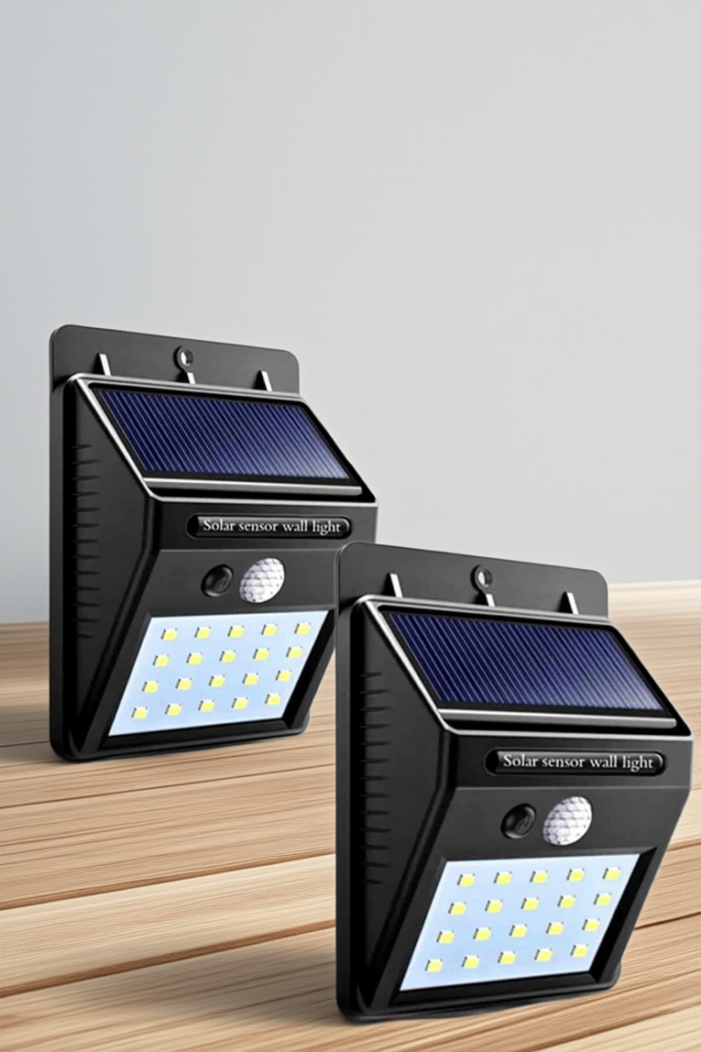 Solar Güneş Enerji Panelli Sensörlü Lamba Enerji Tasarruflu