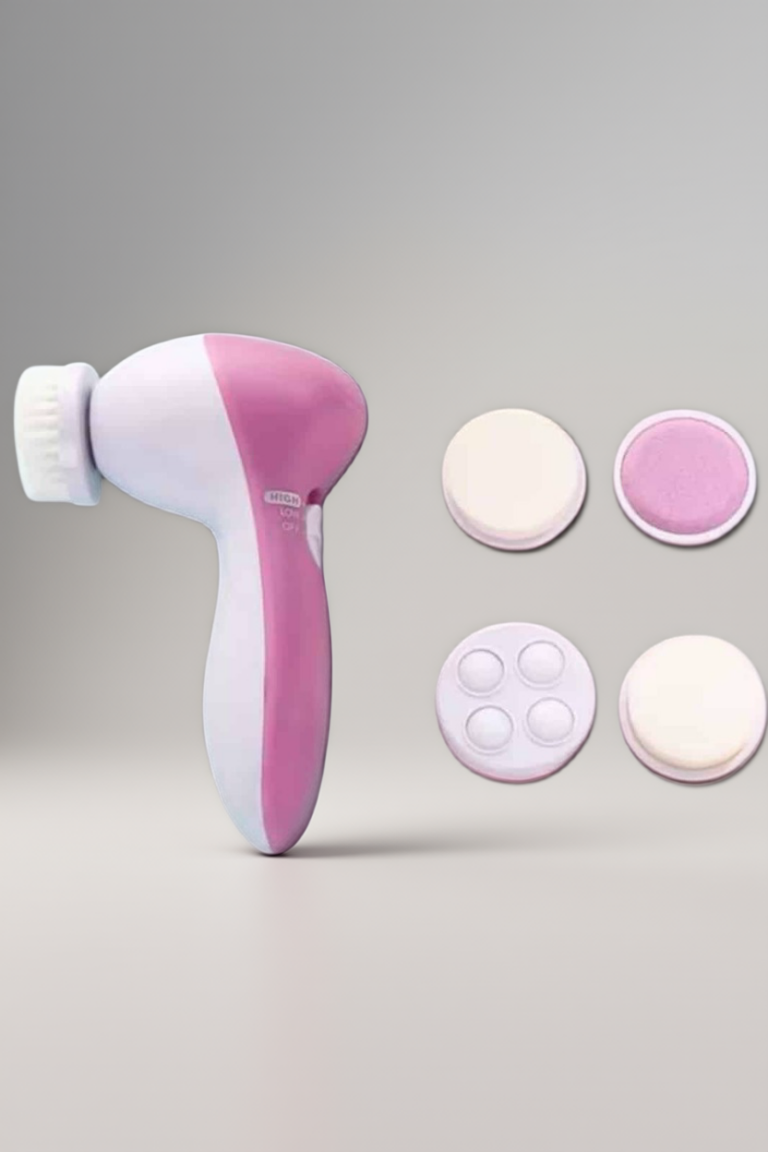 Taşınabilir Yüz Temizleme Cihazı Masaj, Peeling, Temizlik 5 Başlıklı