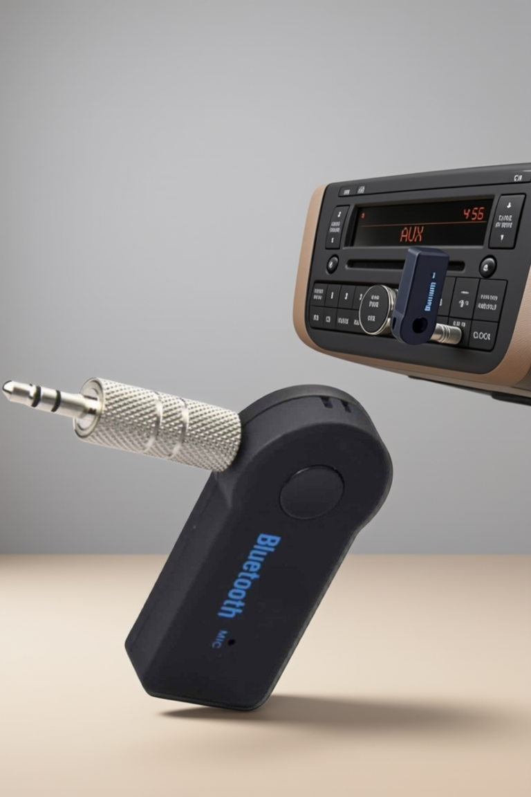 Tüm Araçlara Uyumlu Aux Car Bluetooth Kablosuz Araç Bağlantı Kiti